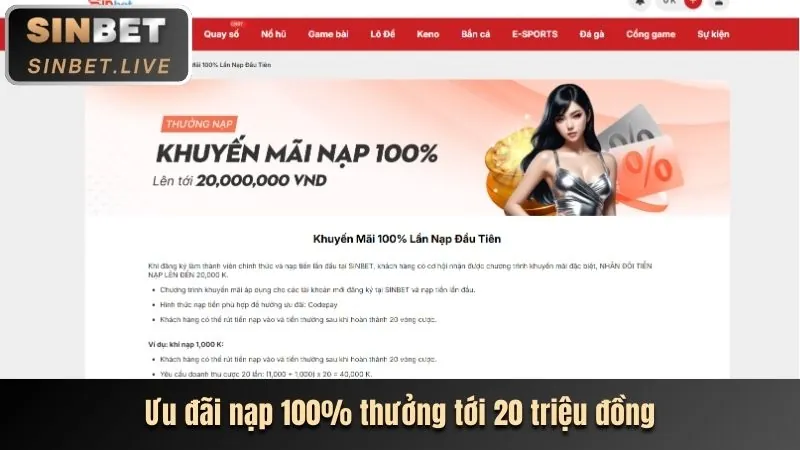 Tiền thưởng chào mừng cho thành viên mới tại casino bl555